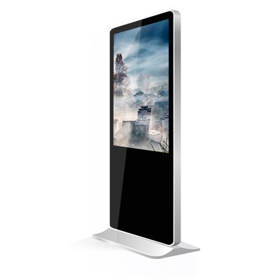 Kapasitif Dokunmatik 55 inç Zemin Ayaklı Reklam Ekranı Dijital Tabela