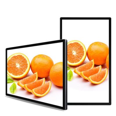 500cd / M2 LCD Dijital Tabela Reklam Görüntüleme Medya Oynatıcı Dijital Video Duvar