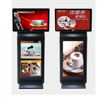 240V 400cd / M2 43 &quot;Çift Reklam ve Görüntülü Akıllı Ekran Dijital Tabela