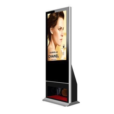 Otomatik Ayakkabı Parlatıcı 40 inç Reklam ekranı Dijital Tabela Köşk