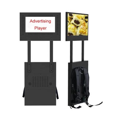 Açık Taşınabilir Dijital LCD Mobil Tabela Reklam 23.6 '' Vandal Proof