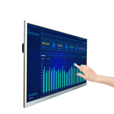 Duvara Monte Elektronik Dijital Akıllı Tahta 2160P Öğretim İçin Dokunulabilir