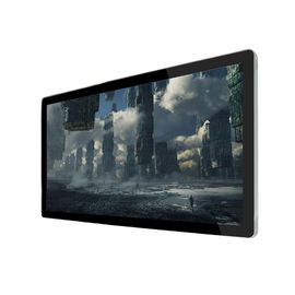 43 inç Duvara Monte Dijital Tabela Reklam Ekipmanları Ekranı 1366 * 768