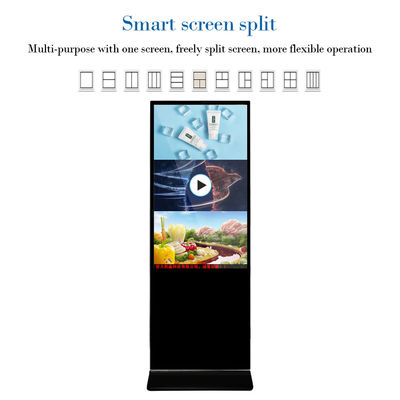 49 inç Ultra İnce LCD Oynatıcı Reklam Ekranı Dijital Reklam Makinesi