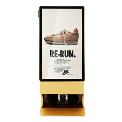 Ayakkabı Parlatıcı İşlevli Reklam Dijital Tabela Dokunmatik Ekran Kiosk Billboard