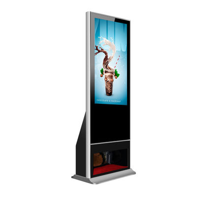 Otomatik Ayakkabı Parlatıcı 40 inç Reklam ekranı Dijital Tabela Köşk