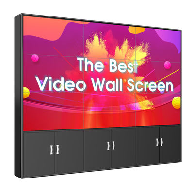 Reklam Ekleme Dokunmatik Ekran Lcd Ekran Video Duvar Panelleri 55 &quot;0.53mm X 0.53mm