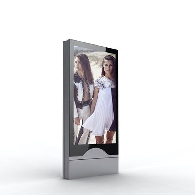 86 inç Zemin Standı veya Monte Edilmiş Alüminyum Kapalı Dijital Tabela Medya Oynatıcı Ekranı