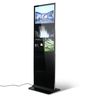 12V 5A Dikey Dokunmatik Olmayan Zemin Ayakta Dijital Reklam Kiosk Ekranı