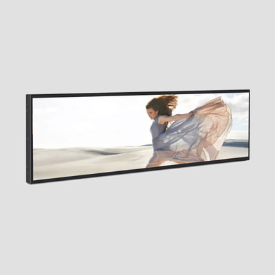 19 İnç Ultra Uzun Dijital Reklam Lcd Gerilmiş Çubuk Ekran