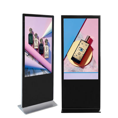 Zemin Standı LCD Reklam Görüntüleme Oynatıcı 32 43 49 55 İnç