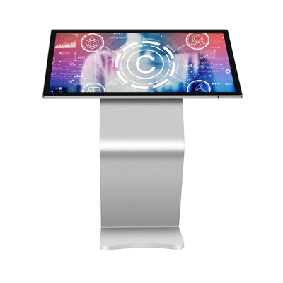 450cd/m2 Akıllı Etkileşimli Beyaz Tahta Android Windows OS PCAP Kapasitif Dokunmatik Kiosk