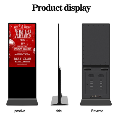 43 '' Ayaklı Dijital Tabela RK3288 Dokunmatik Ekran Kiosk Wifi 3G Reklam Ekran Oynatıcı
