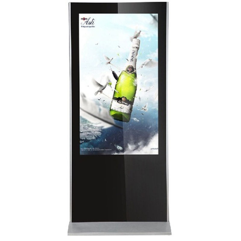 50 inç Zemin Ayaklı Dijital Tabela Video Oynatıcı Kiosk Lcd Ekran Reklamcılığı