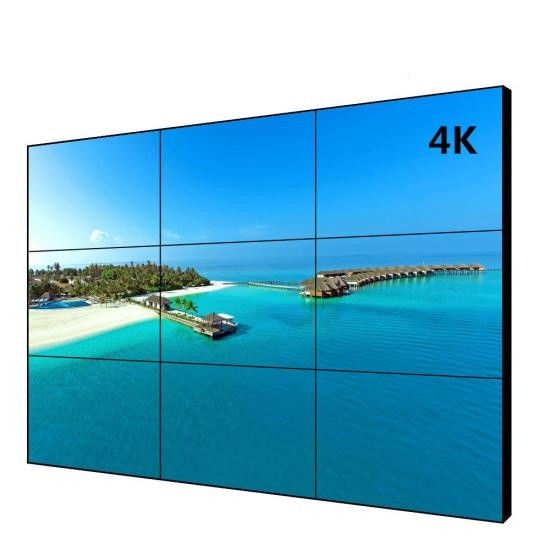 3,5 mm Bezel Lcd Ekleme Açık Kaynak Görüntülü Reklamcılık Video Duvar Dijital Tabela